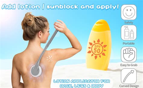 Lotion Applicator For Back 20 5” Back Lotion Applicator Back Lotion Applicators