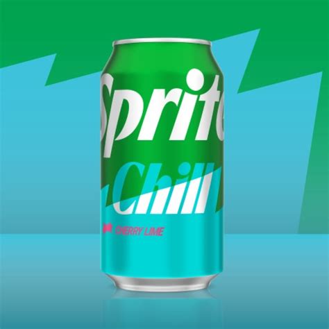 Sprite Chill Cherry Lime Soda Cans Pk Fl Oz King Soopers