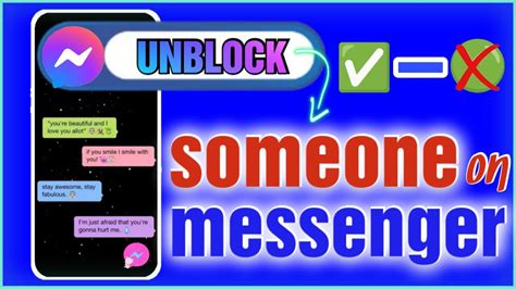 Paano Mag Unblock Sa Messenger How To Unblock Someone On Messenger