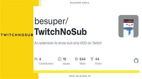 TwitchNoSub Replay Live Twitch Gratuit Visionnez Gratuitement Les