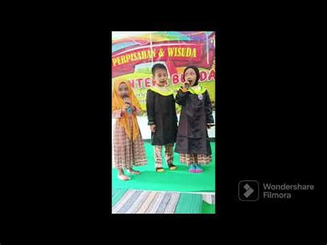 Perpisahan Dan Wisuda Salma Di Kb Lentera Bunda Mojoagung Jombang Youtube