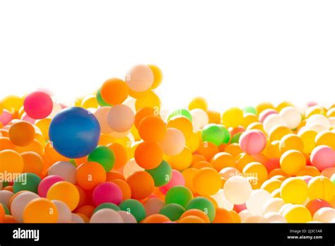 Colorful Plastic Balls Stock Photo Alamy