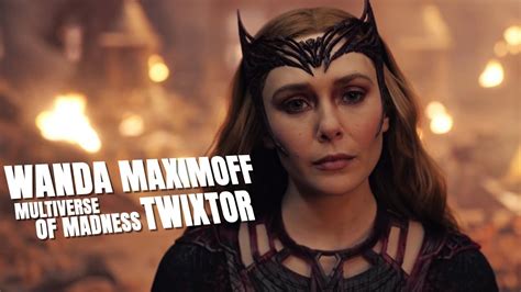 Wanda Maximoff Multiverse Of Madness Twixtor Scenepack 5 Youtube