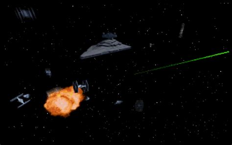 Screenshot Of Star Wars Rebel Assault Dos 1993 Mobygames