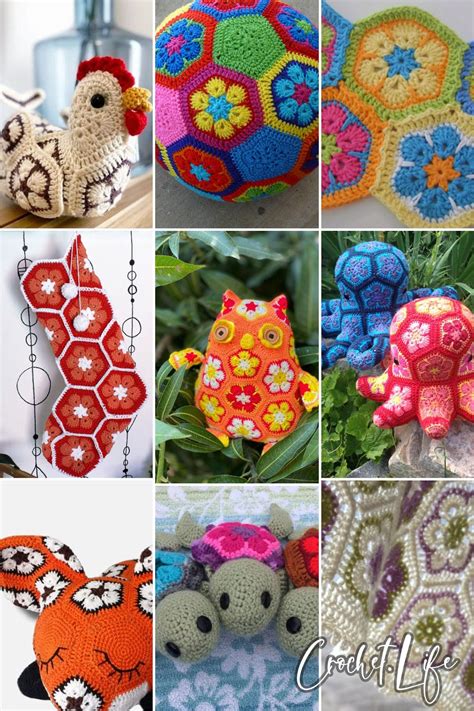 African Flower Crochet Hippo Pattern Best Flower Site