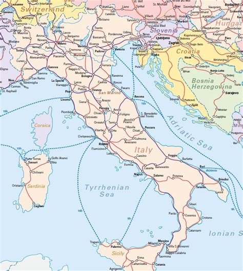 Italy Eurail Map – Get Map Update