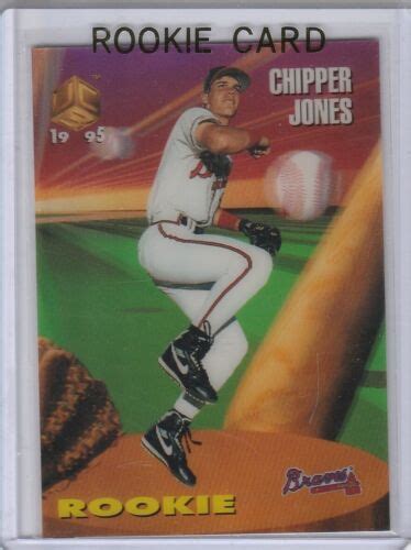 CHIPPER JONES ROOKIE CARD Atlanta Braves Baseball PINNACLE UC3 RC EBay