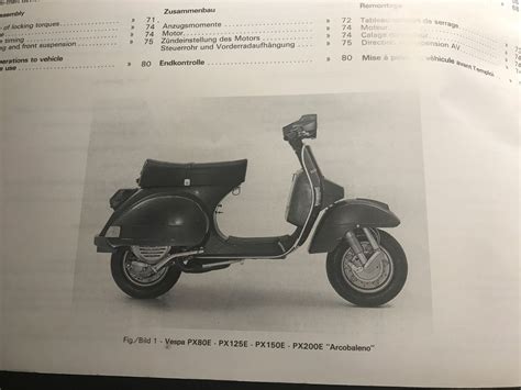 Piaggio Px E E Original Handbuch Kaufen Auf Ricardo