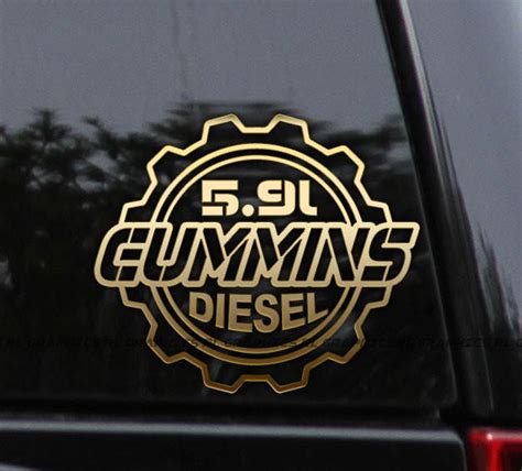 Cummins Diesel Truck 6.7L Decal Sticker | Flawless Decals