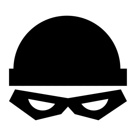 hacker character face 13829307 Vector Art at Vecteezy