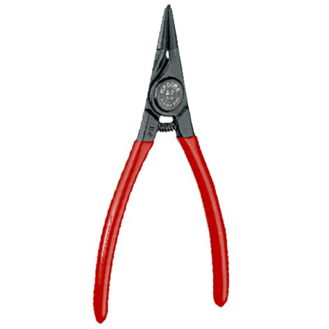 Plier Circlip Mm Ext Str Ged External Straight With Spring