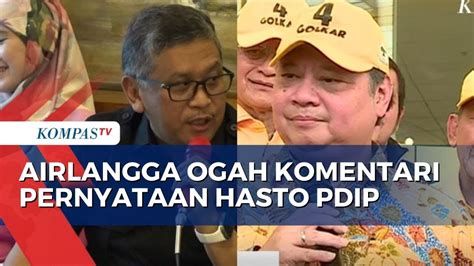 Hasto Tuding Jokowi Ingin Jadikan Golkar Kendaraan Politik Begini