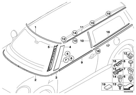 An In-depth Look at the Diagram of Bmw's Exterior Parts