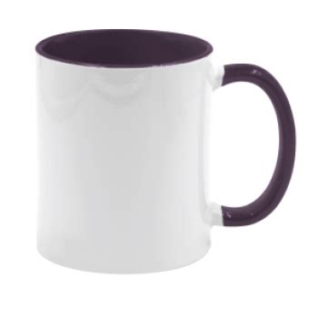 Creasteinmetz Keramiktasse Two Tones F R Sublimation Rim Handle