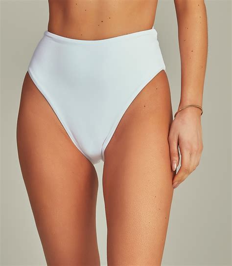 Bas De Maillot De Bain Bottom Bikini Roxy White Marque Empress