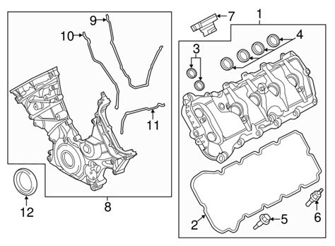 Ford Oem New Ford Mustang F Crew Cab Valve Cover