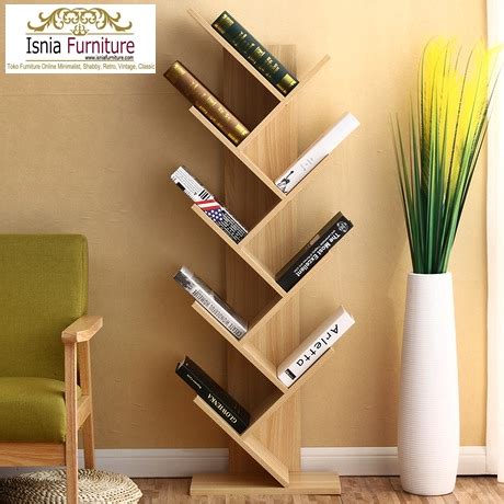 Rak Buku Minimalis Modern Terbaru Indonesia Furniture Teak