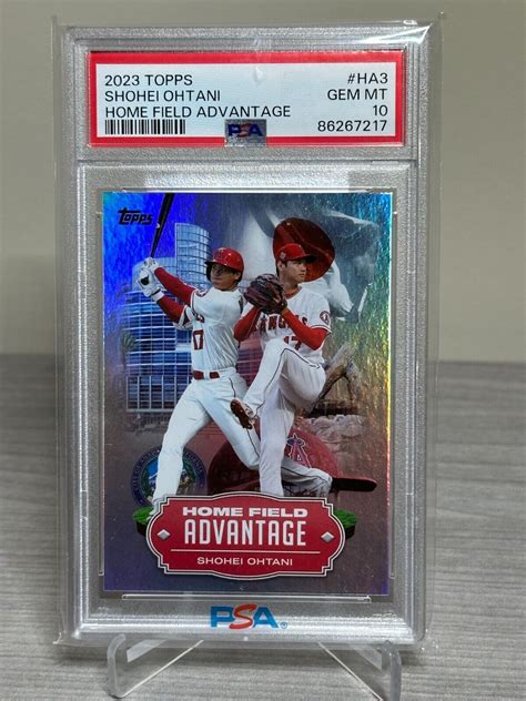 Shohei Ohtani 2023 Topps HA 3 Home Field Advantage SSP PSA 10 Price