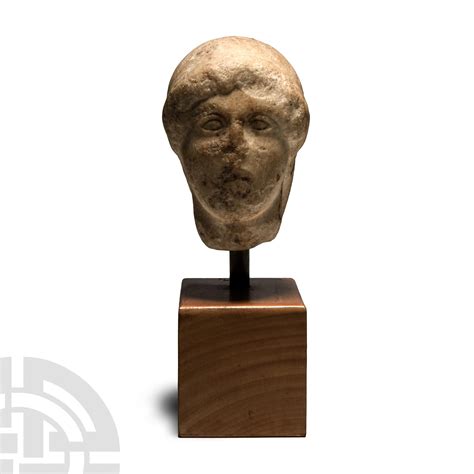 At Auction Greek Marble Head Of A Youth