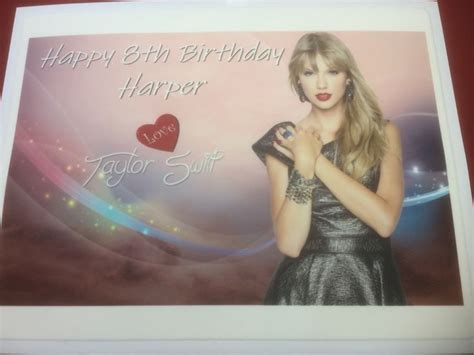 Taylor Swift Edible Cake Topper Edible Cake Toppers Taylor Swift