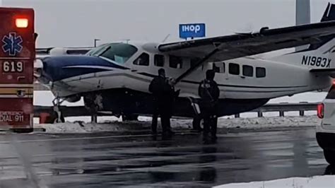 Small Plane Makes Emergency Landing On Virginia Highway Minutes After Takeoff