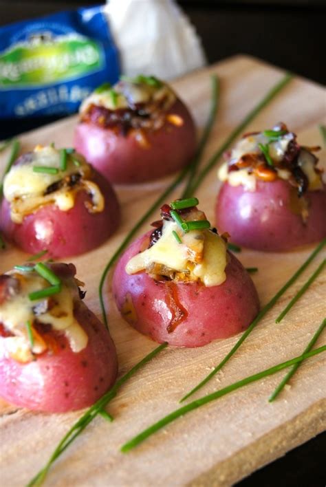 Mini Red Potato Appetizer Cooking On The Weekends