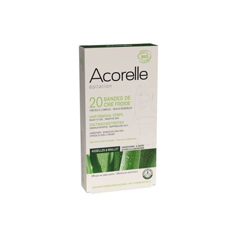 Acorelle Bandes De Cire Froide Parapharmacie Maroc