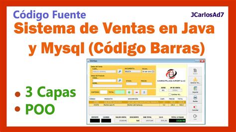 Sistema De Ventas En Java Y Mysql Con Netbeans Mobile Legends