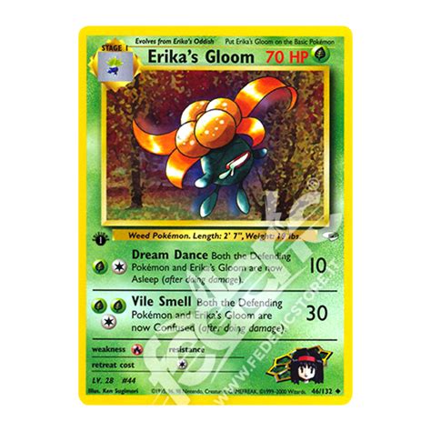 046 132 Erikas Gloom Non Comune Prima Edizione ENG MINT Federicstore