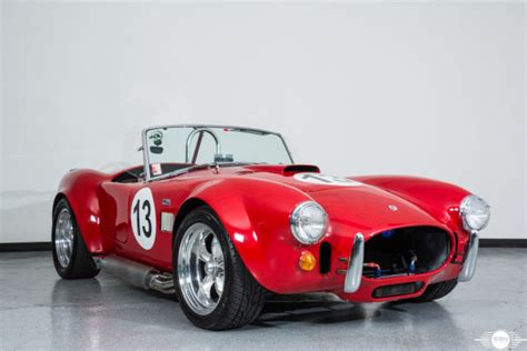 Shelby Ac Cobra Replica Red Everett Morris Body Classic