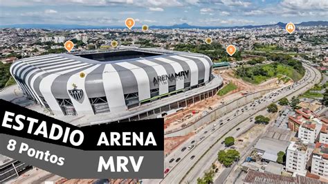 Tour pela Arena MRV 8 pontos de Visão 360 Graus pelo Estádio do Clube