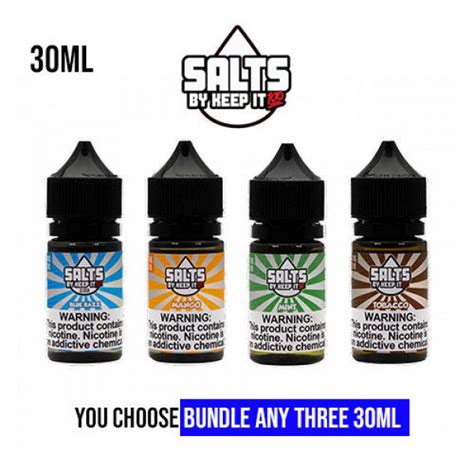 Keep It Salt Vape Juice Ml Pick Bundle Ml Vape Juice Bundle