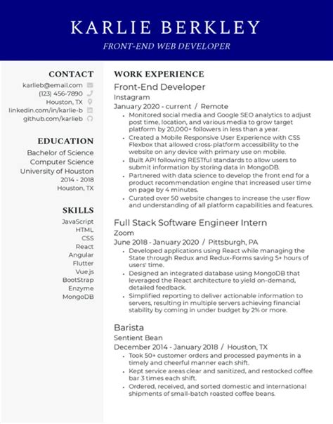 Best Computer Skill Resume How To List Them With Examples