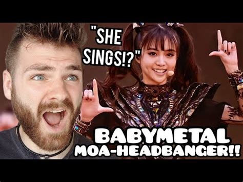 First Time Hearing BABYMETAL HEADBANGER MOAMETAL VERSION