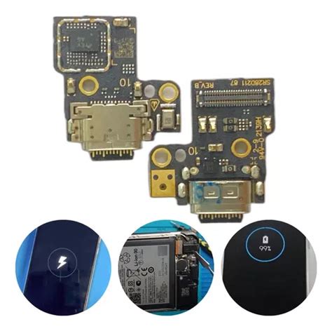 Placa De Carga Conector Dock Moto G200 1anodegarantia Parcelamento