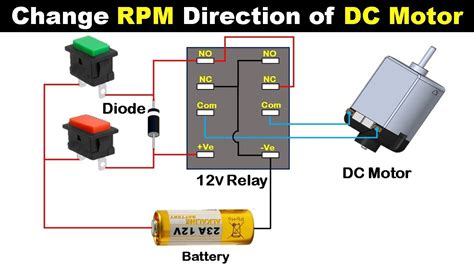 12V DC Motor Forward Reverse Connection Diagram 55 OFF