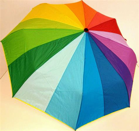 Regenbogen Schirm Taschenschirm ca 97 cm Ø Proudcommunity de