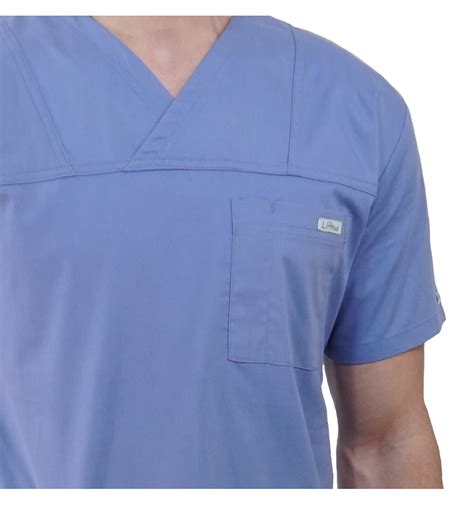 Costum Medical Lotus 4 Basic 1 Unisex Albastru Ciel