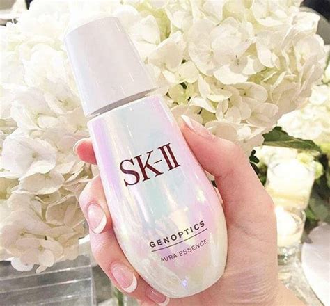 Serum Genoptics Aura Essence SK II 50ml Nhật Bản Dưỡng Trắng Da Cao Cấp