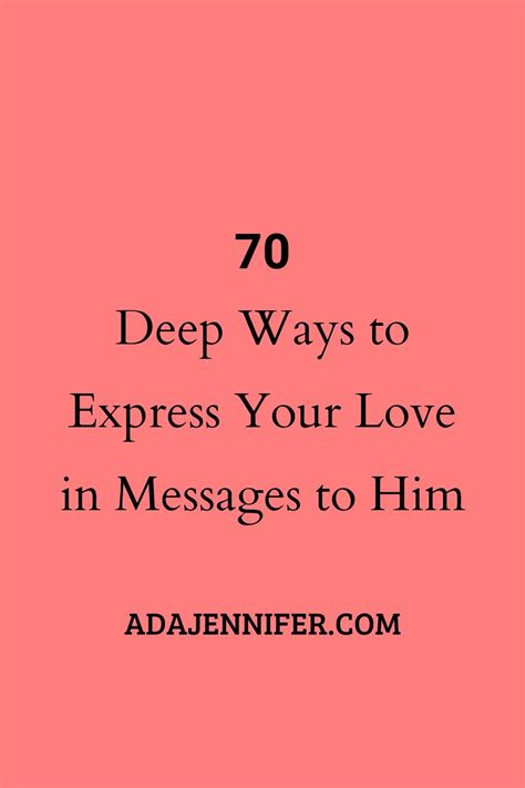 200 Romantic Love Messages To Make Him Desire You More Artofit