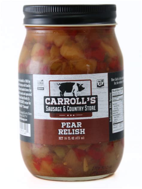 Relish Carroll S® Sausage And Country Store