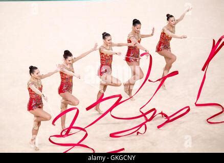 Bulgaria Team During The Olympic Games Tokyo 2020 Rhythmic Gymnastics