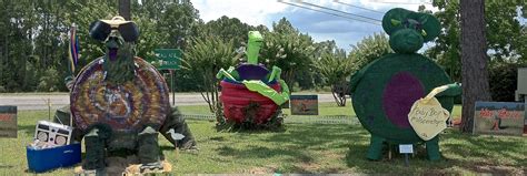 Dinosaur Theme Bauman Chiropractic Hay Bale Art Challenge