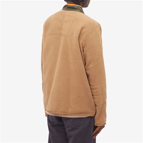 Lacoste Polar Fleece Jacket Leafy And Brown End Se