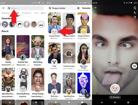 Cómo Encontrar El Filtro De La Lengua Y Los Ojos Locos Que Es Viral En