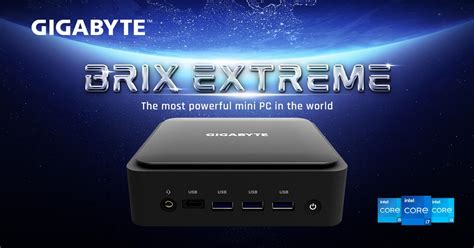 Gigabyte Unveils Brix Extreme Mini Pc With Th Gen Intel Core Mobile