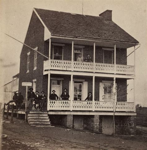 This Building Known As The Wagon Hotel Once Stood At The Intersection