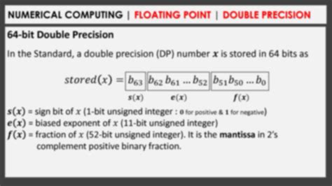 solution double precision floating points studypool