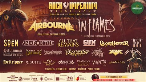 Airbourne Lideran La Nueva Tanda De Confirmaciones De Rock Imperium