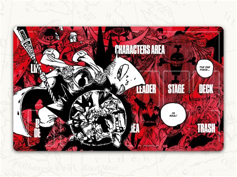 ONE PIECE TCG Playmat: Whitebeard Leader Playmat - Etsy